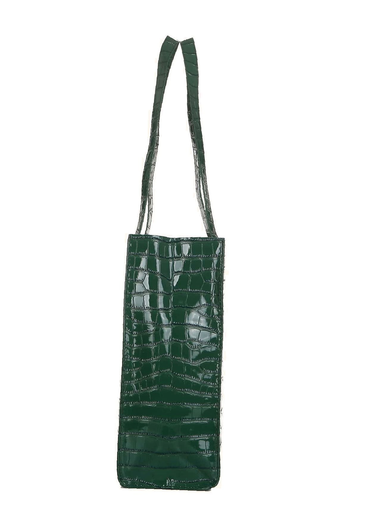 Futurecen - Croc Embossed Tote Bag  - Women Tote Bags