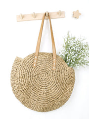 Futurecen - Straw Circle Bag  - Women Tote Bags