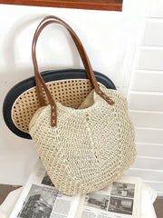 Futurecen - Hollow Out Straw Bag  - Women Tote Bags