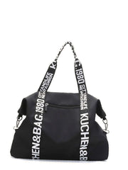 Futurecen - Letter Graphic Large Capacity Duffel Bag  - Women Tote Bags