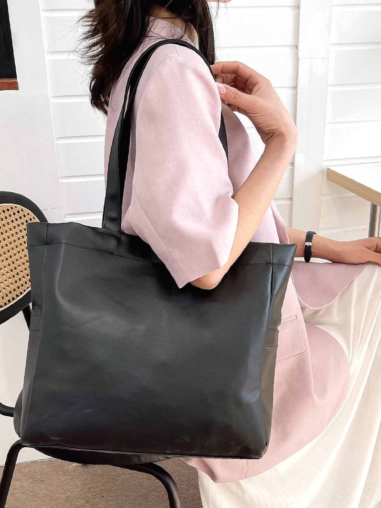 Futurecen - Minimalist Top Handle Bag  - Women Tote Bags