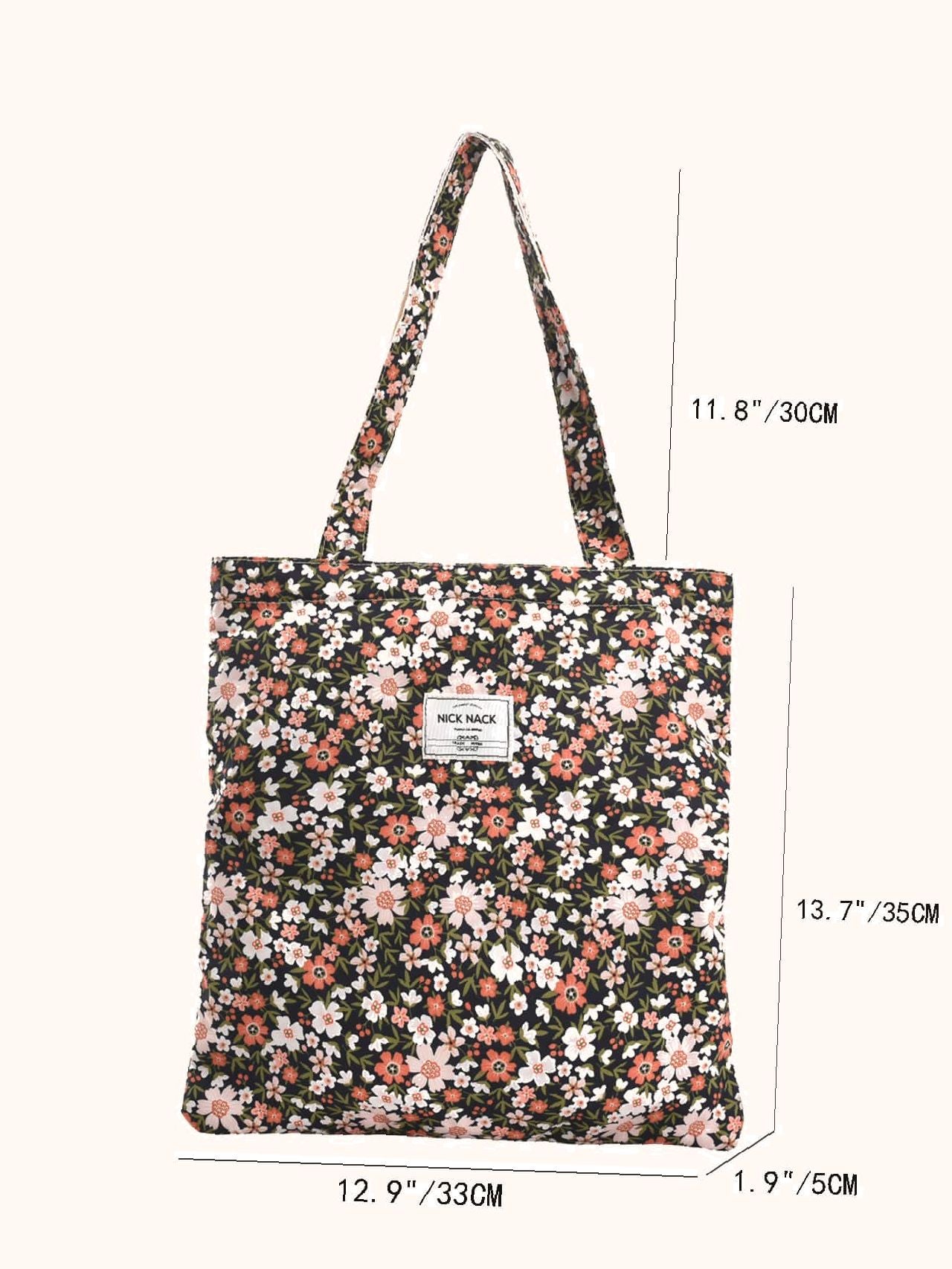 Futurecen - Ditsy Floral Tote Bag  - Women Tote Bags