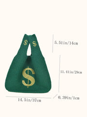 Futurecen - Dollar Graphic Tote Bag  - Women Tote Bags