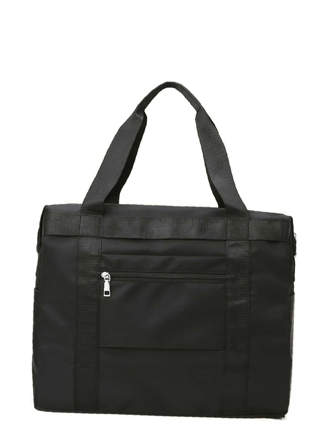 Futurecen - Letter Graphic Large Capacity Duffle Bag  - Women Tote Bags