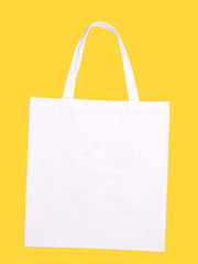 Futurecen - Letter & Geometric Graphic Colorblock Shopper Bag  - Women Tote Bags