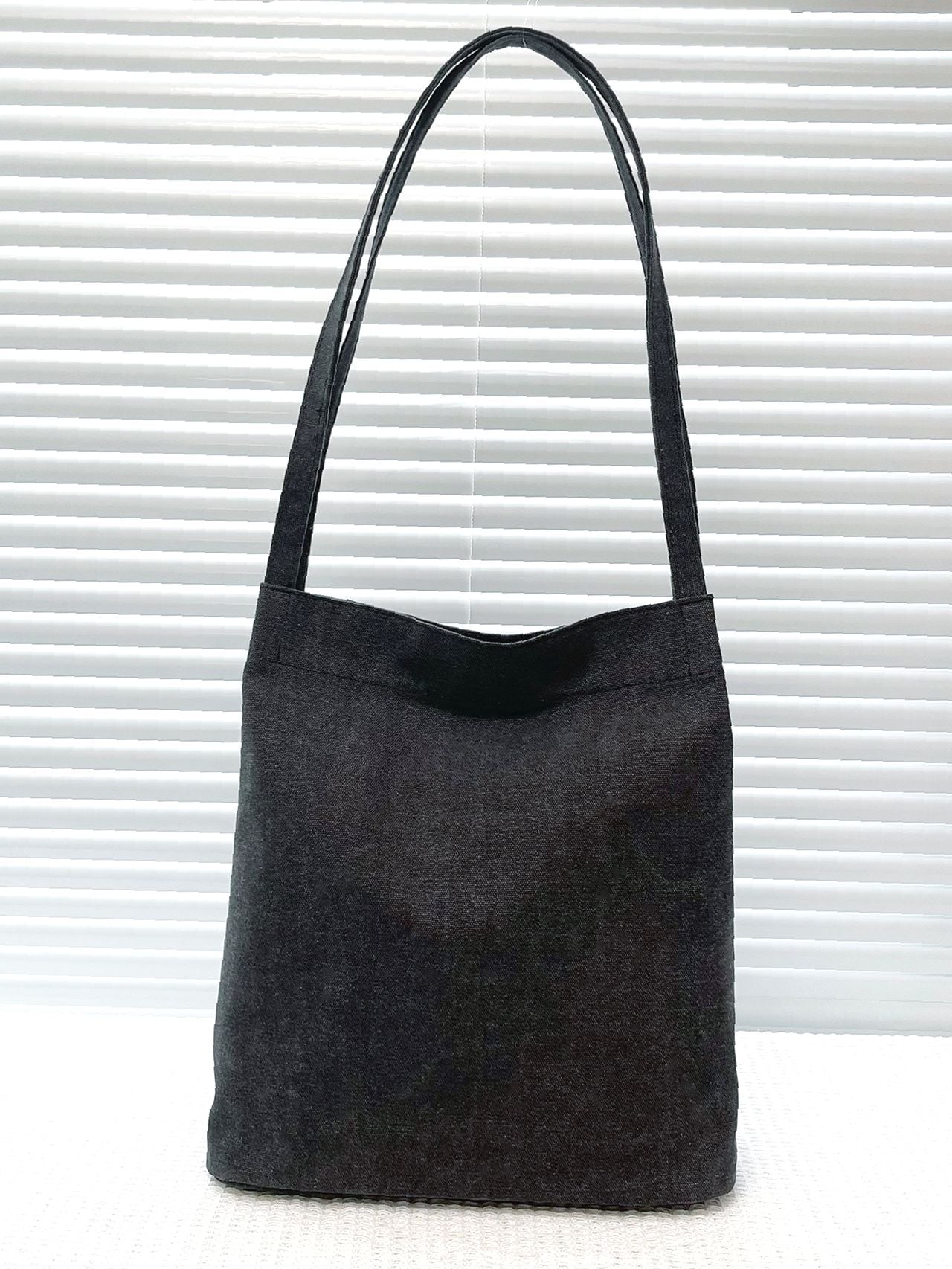 Futurecen - Minimalist Canvas Shopper Bag  - Women Tote Bags