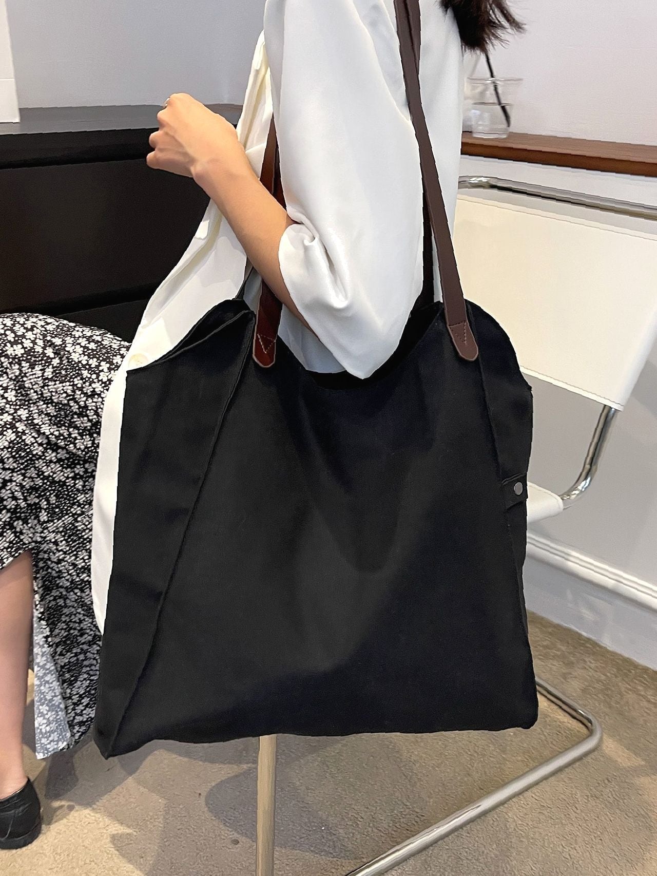 Futurecen - Minimalist Large Capacity Shopper Bag  - Women Tote Bags