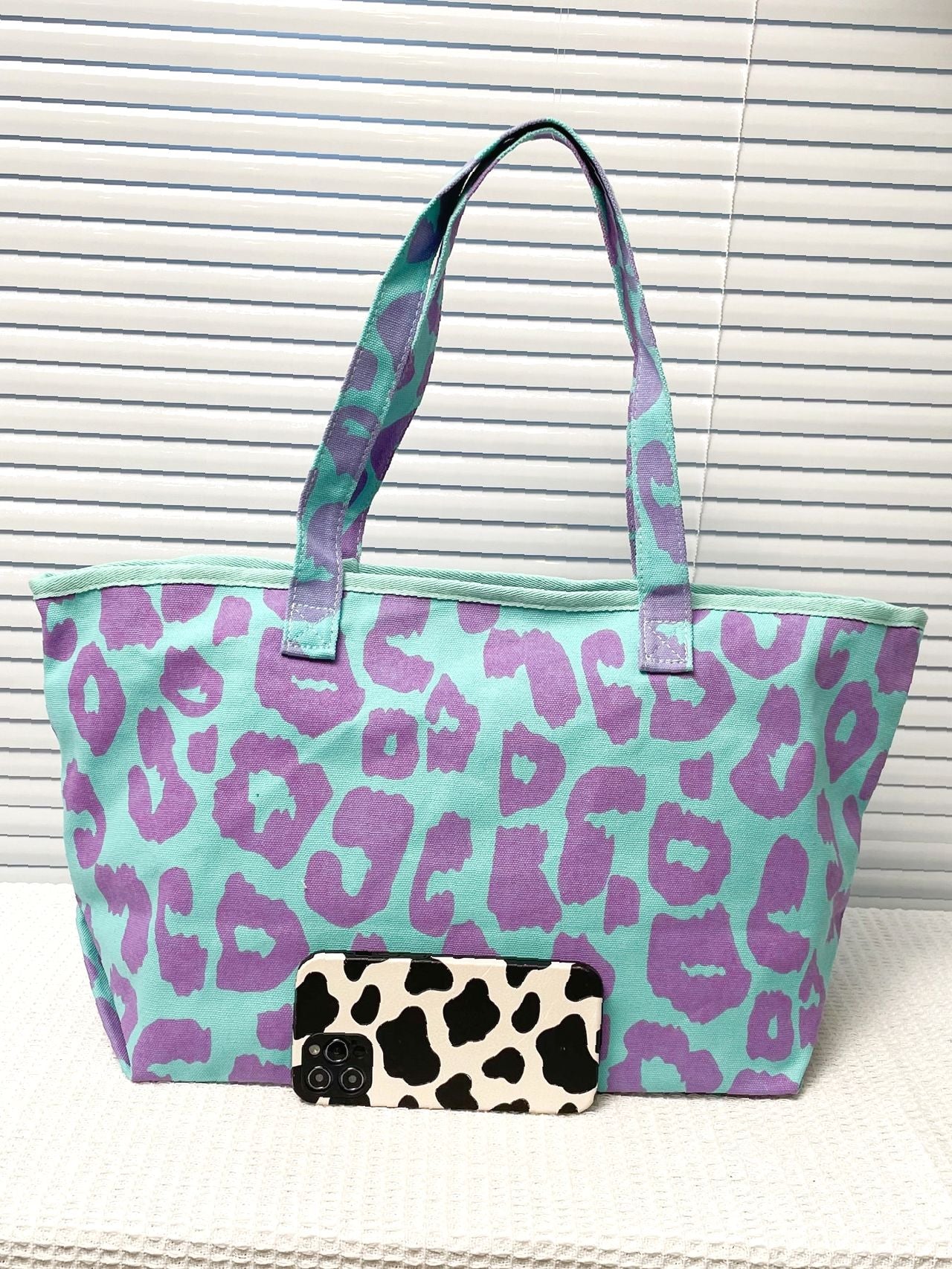 Futurecen - Leopard Large Capacity Tote Bag  - Women Tote Bags