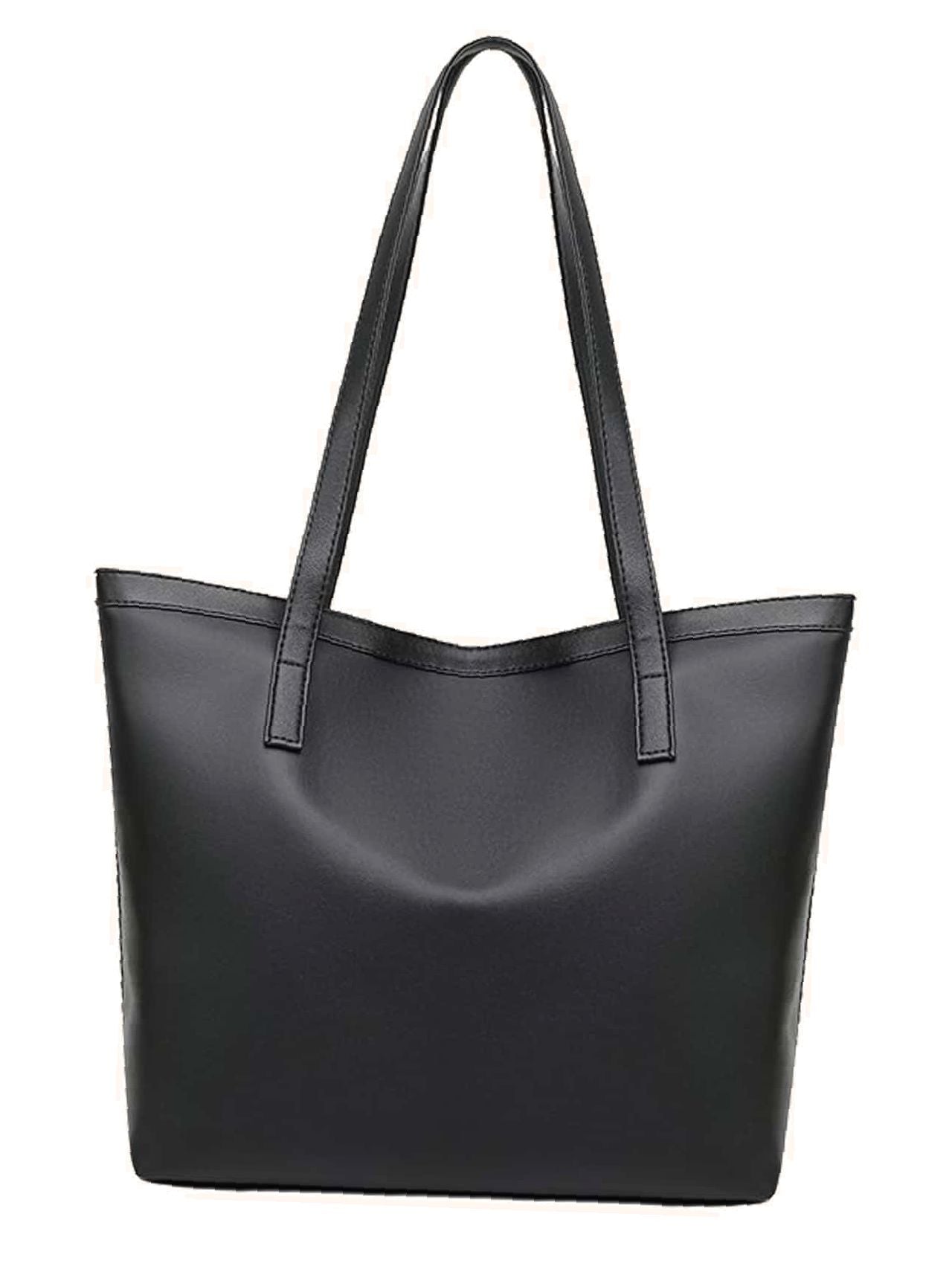 Futurecen - Color Block Large Capacity Tote Bag  - Women Tote Bags