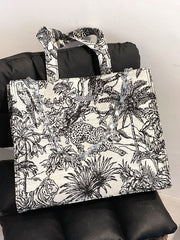 Futurecen - Tropical Large Capacity Tote Bag  - Women Tote Bags