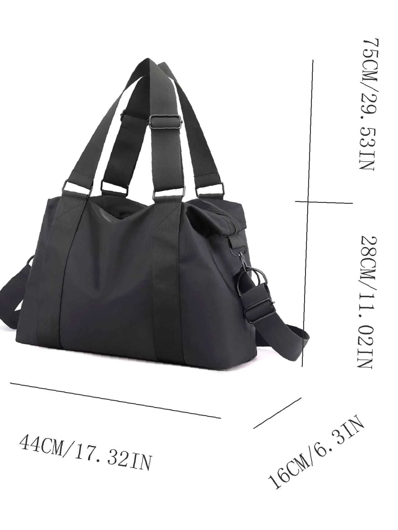 Futurecen - Minimalist Large Capacity Duffel Bag  - Women Tote Bags