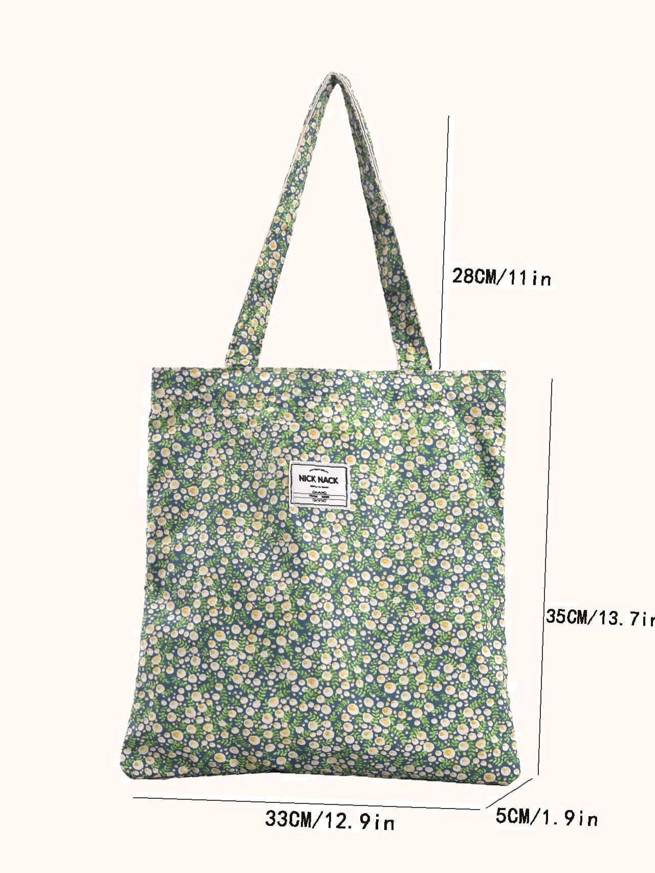 Futurecen - Ditsy Floral Tote Bag  - Women Tote Bags