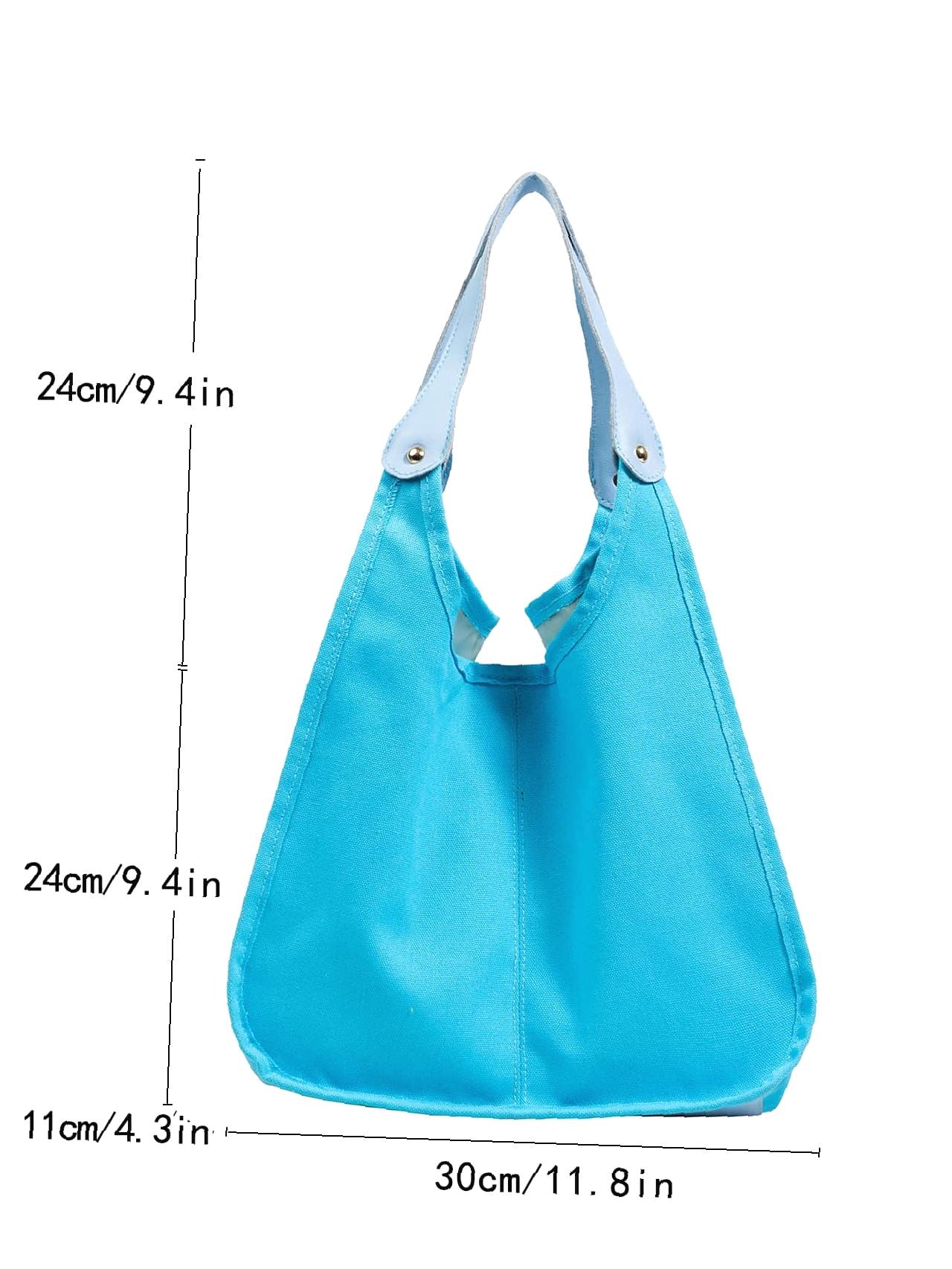 Futurecen - Minimalist Shoulder Tote Bag with Inner Pouch  - Women Tote Bags