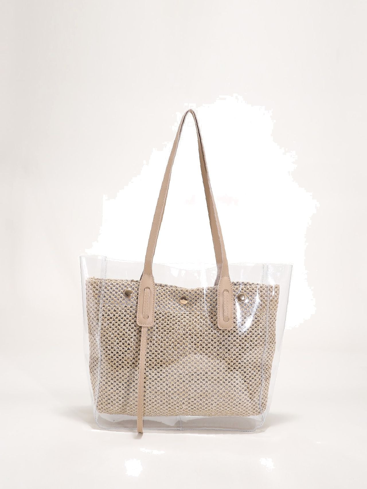 Futurecen - Clear Shoulder Tote Bag  - Women Tote Bags