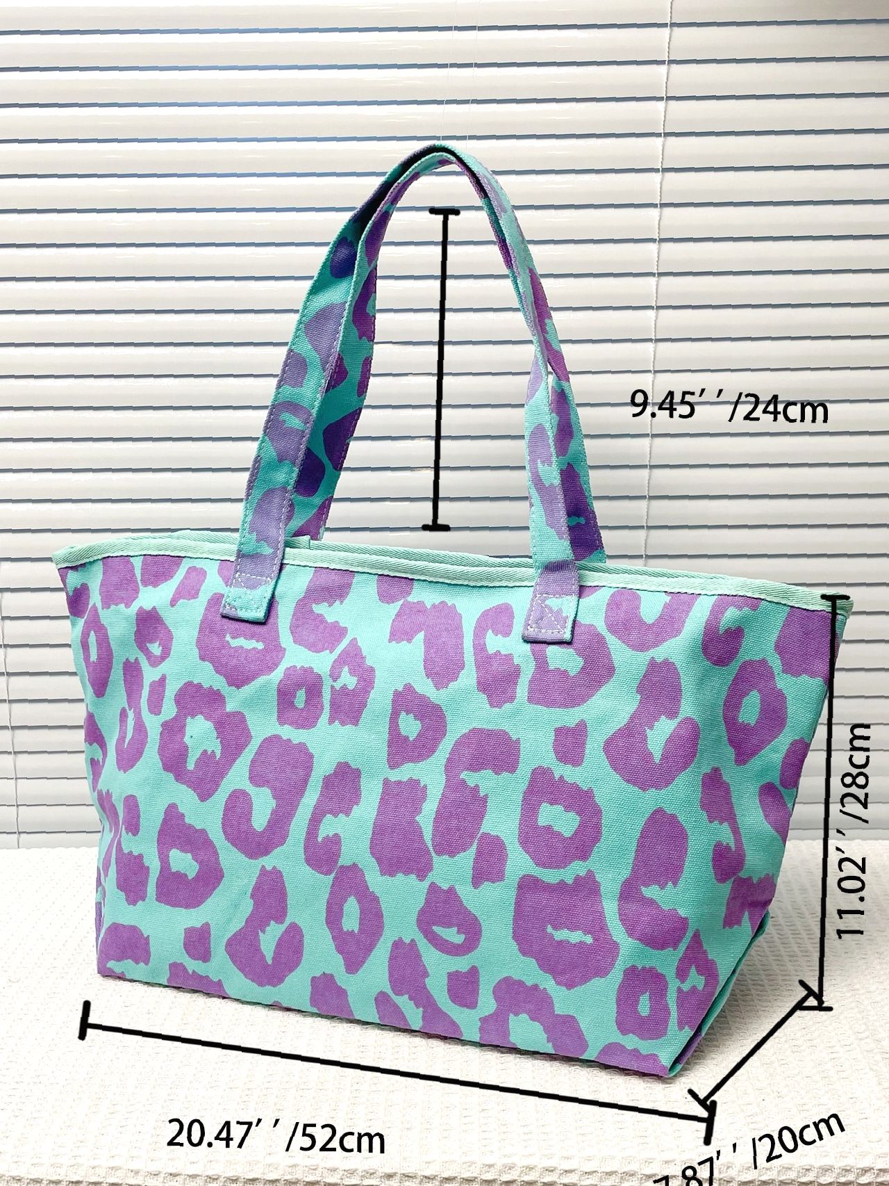 Futurecen - Leopard Large Capacity Tote Bag  - Women Tote Bags