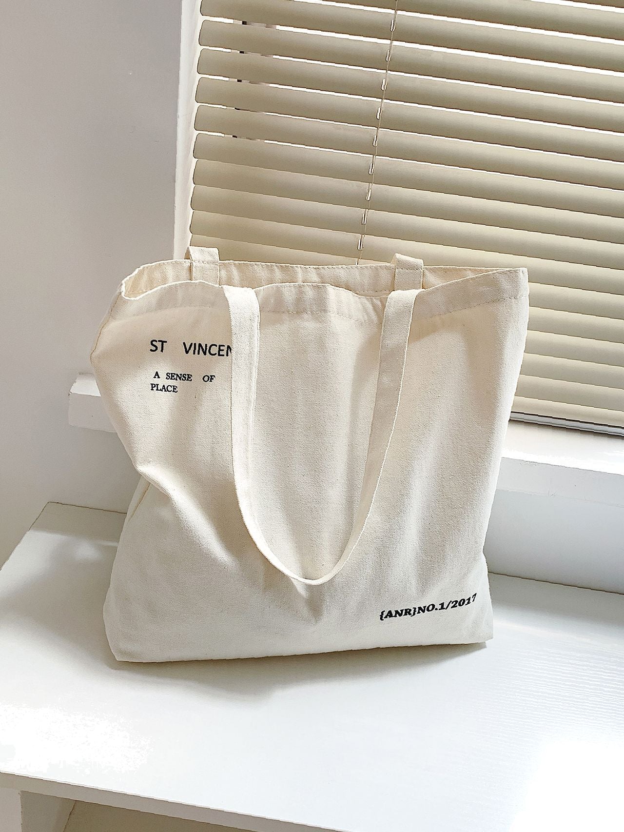 Futurecen - Letter Graphic Shopper Bag  - Women Tote Bags