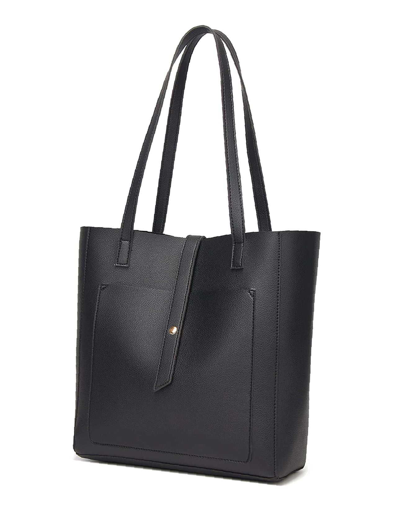 Futurecen - Studded Decor Shoulder Tote Bag  - Women Tote Bags