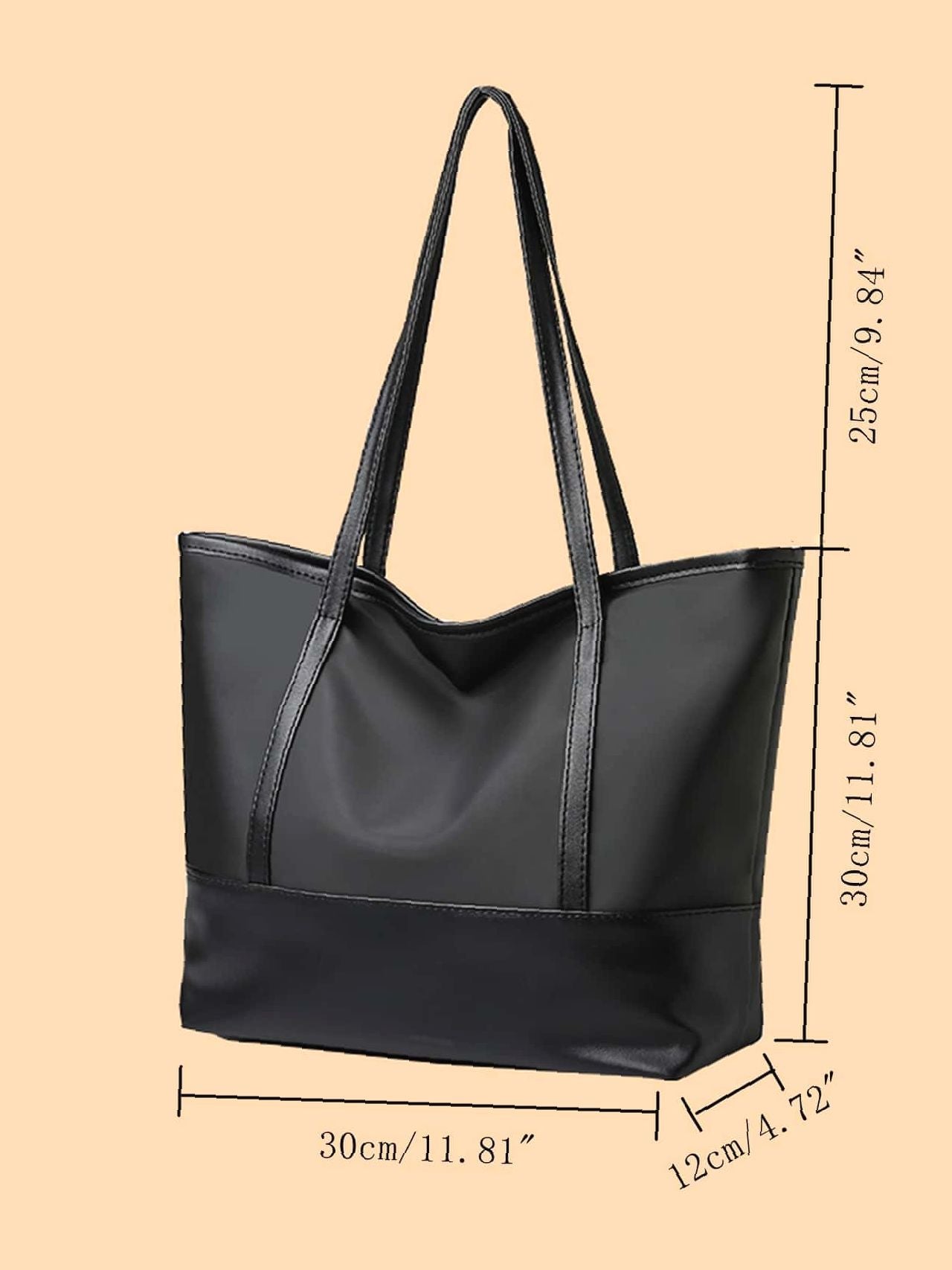 Futurecen - Minimalist Large Capacity Shoulder Tote Bag  - Women Tote Bags