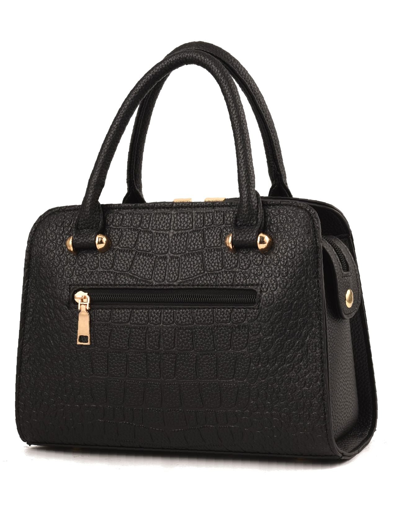 Futurecen - Tassel Decor Croc Embossed Tote Bag  - Women Tote Bags