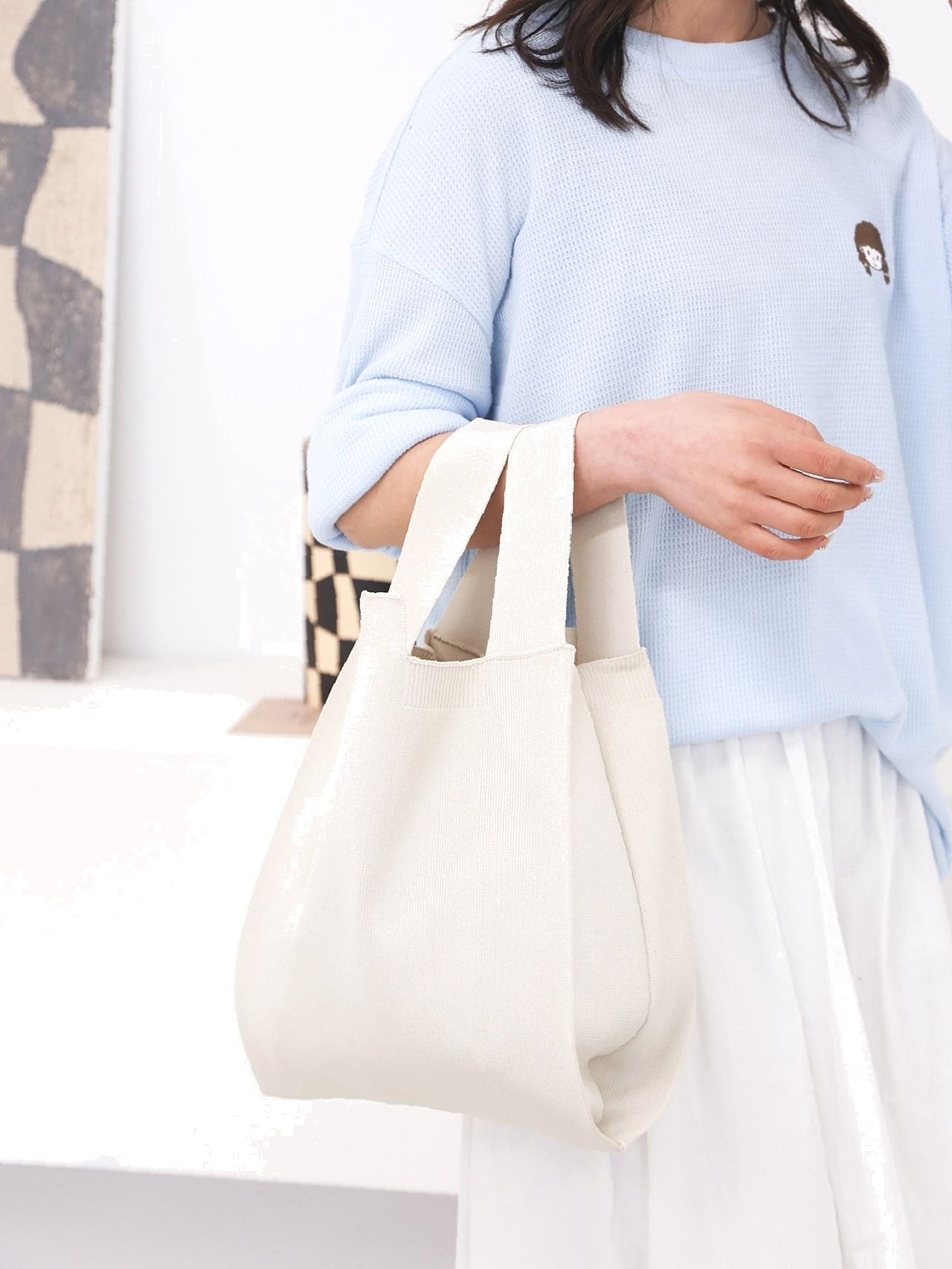 Futurecen - Minimalist Crochet Bag  - Women Tote Bags