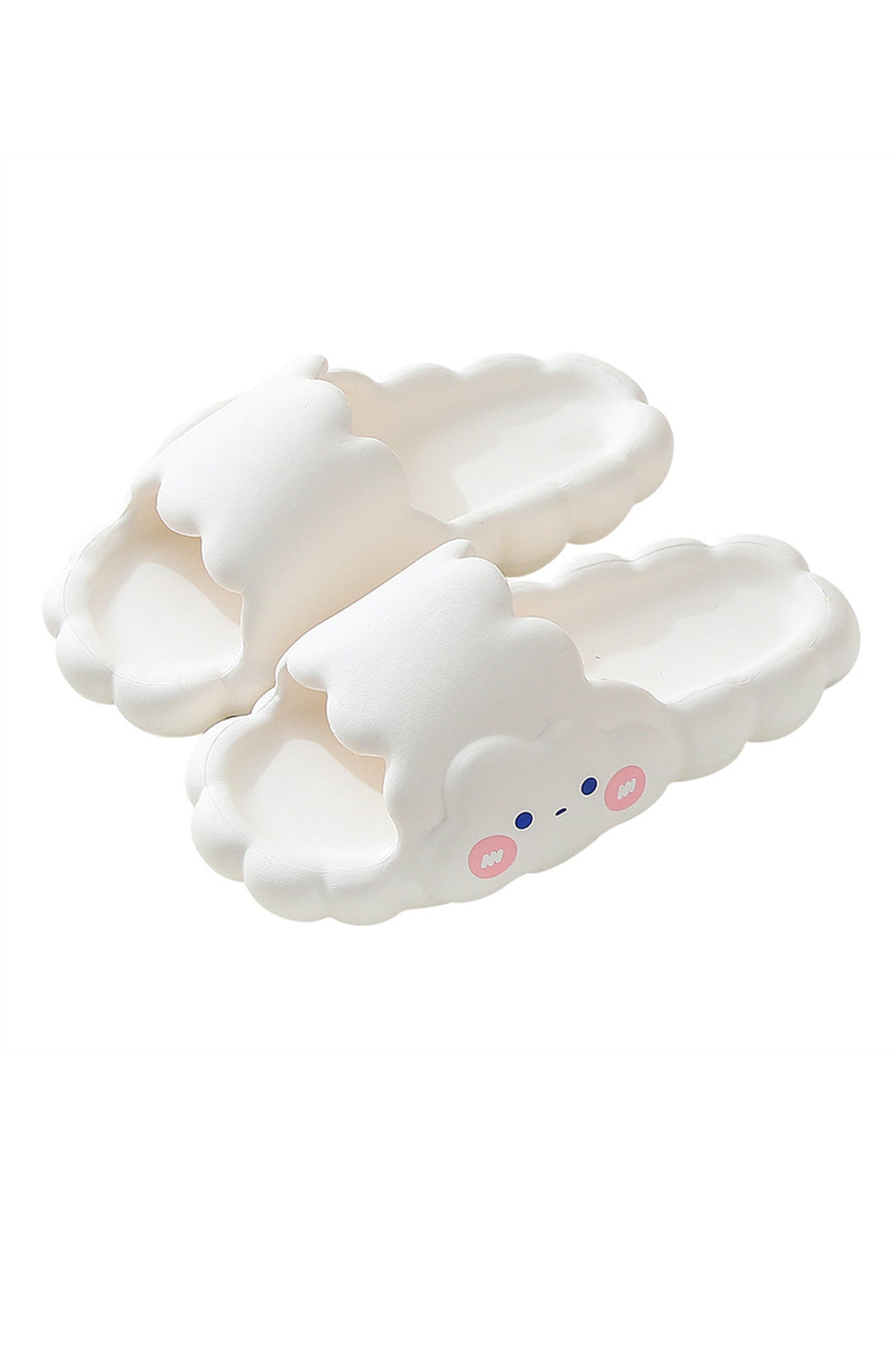 Cloud Solid Color Flat Slippers