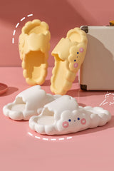 Cloud Solid Color Flat Slippers