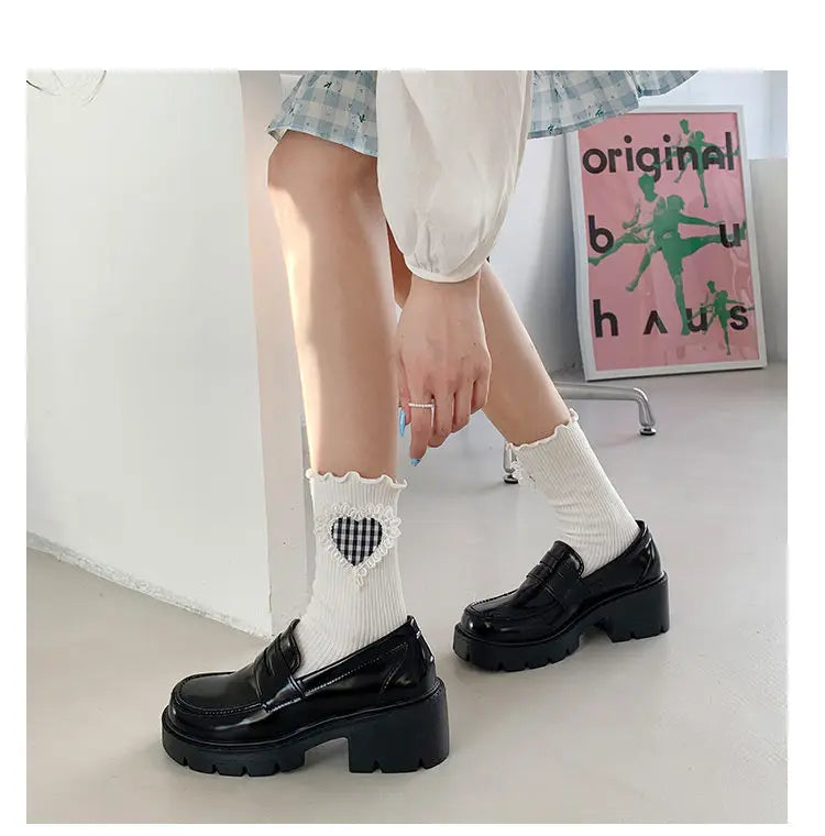 Futurecen Lolita Gothic Shoes Platforms Mary Jane Shoes Girls Japanese School Jk Uniform Accessories Lolita Shoes College Platform Shoes