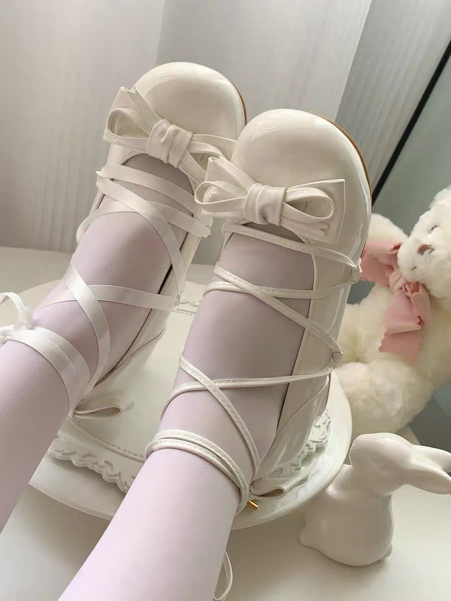 ♡ Starry Ballet ♡ - Mid-Heel Shoes