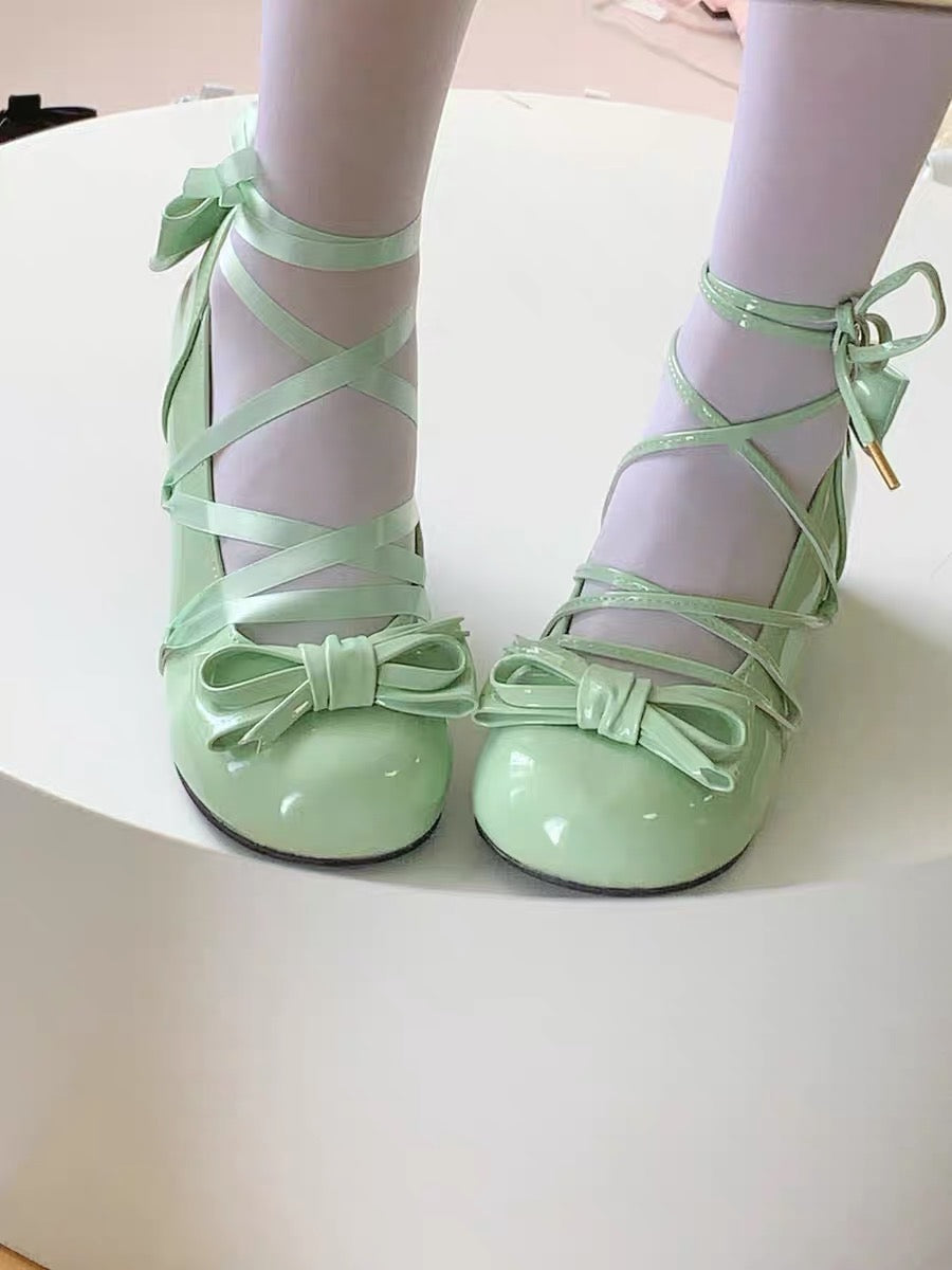 ♡ Starry Ballet ♡ - Mid-Heel Shoes