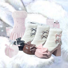 ♡ Winter Love ♡ - High Heel Bootie