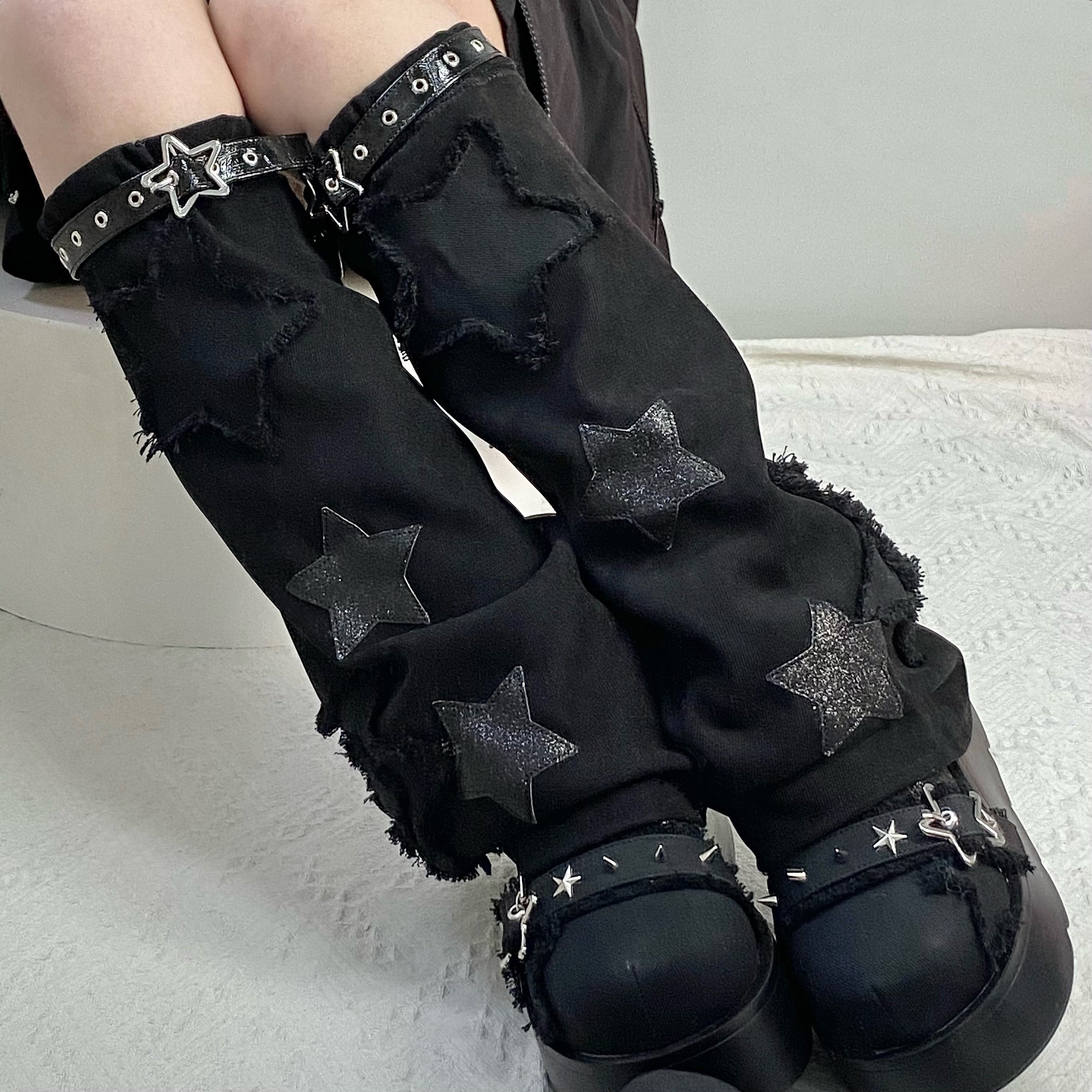 ♡ Star Mark ♡ - Canvas Platform Shoes