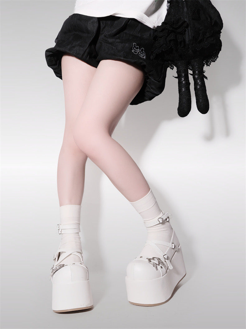 ♡ Little Demon ♡ - Dolly Platform Shoes