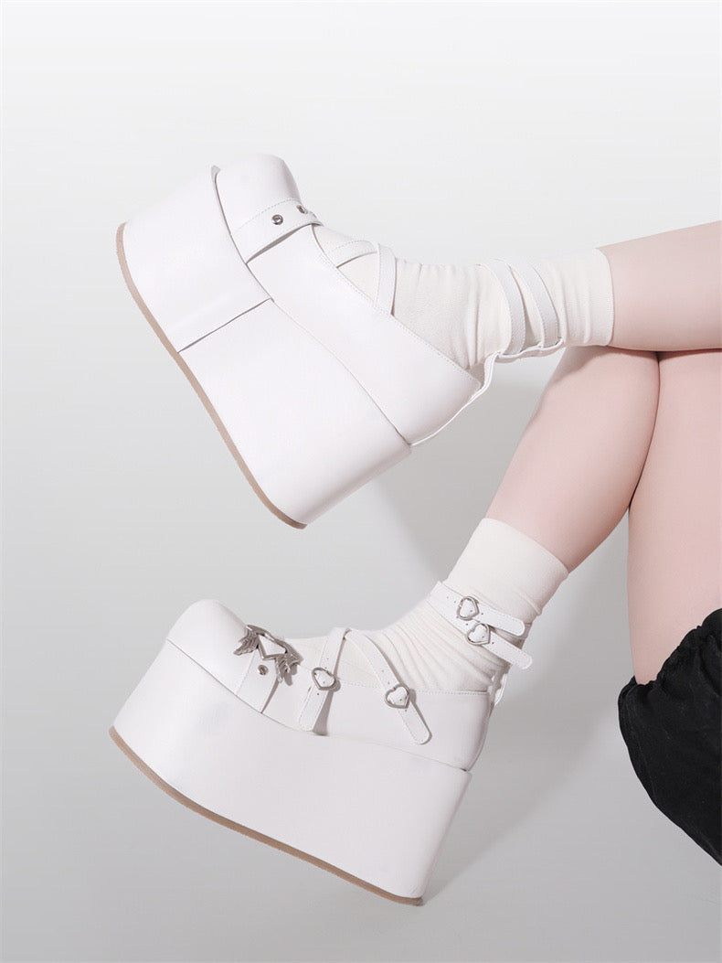 ♡ Little Demon ♡ - Dolly Platform Shoes