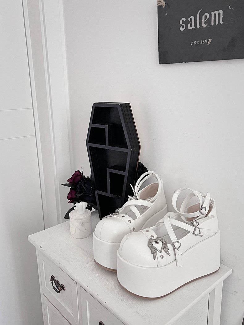 ♡ Little Demon ♡ - Dolly Platform Shoes