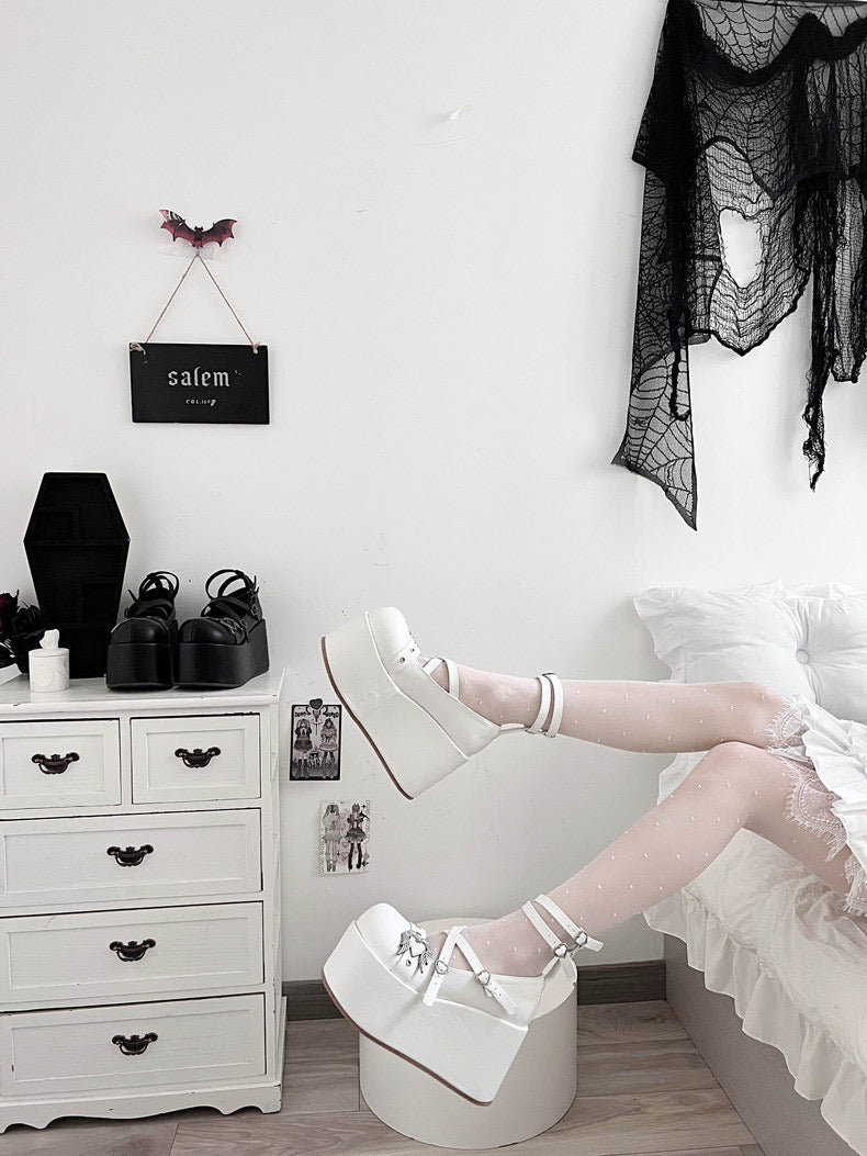 ♡ Little Demon ♡ - Dolly Platform Shoes