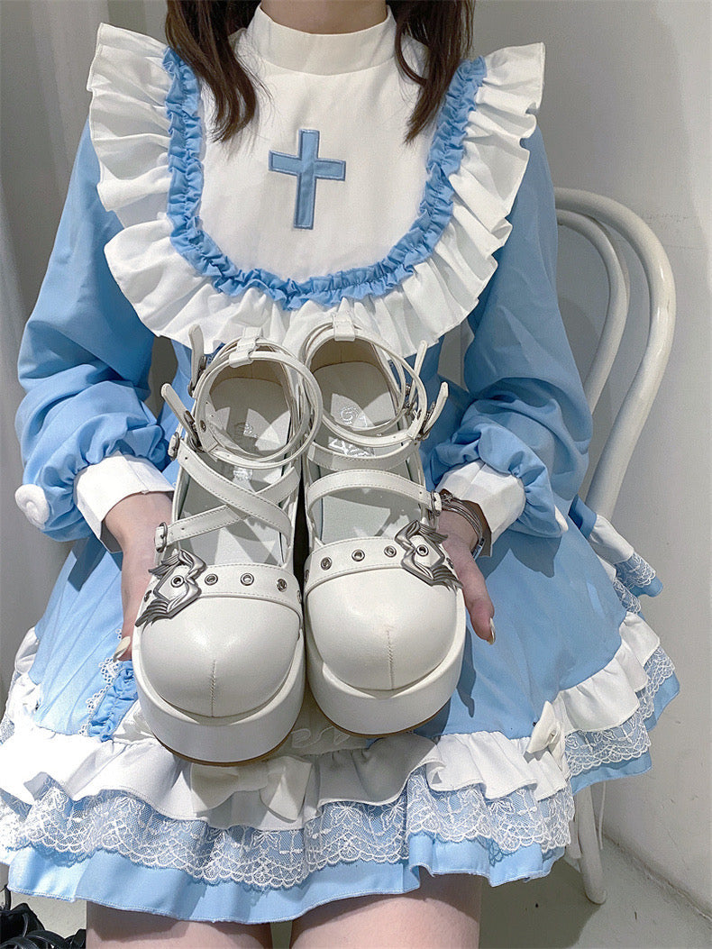 ♡ Little Demon ♡ - Dolly Platform Shoes