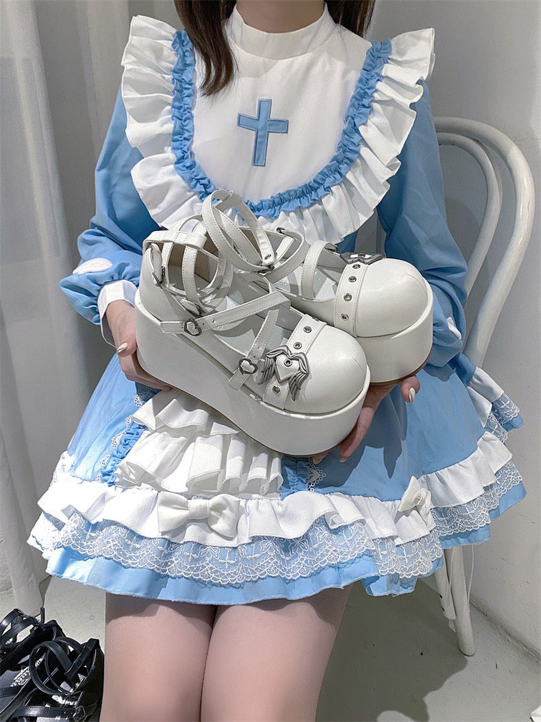 ♡ Little Demon ♡ - Dolly Platform Shoes