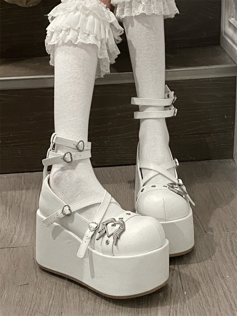 ♡ Little Demon ♡ - Dolly Platform Shoes