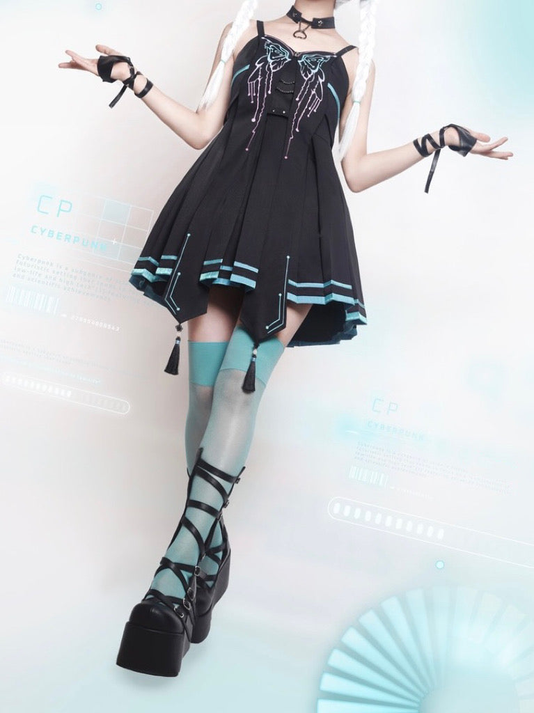 ♡ Goth Doll ♡ - Dolly Platform Shoes