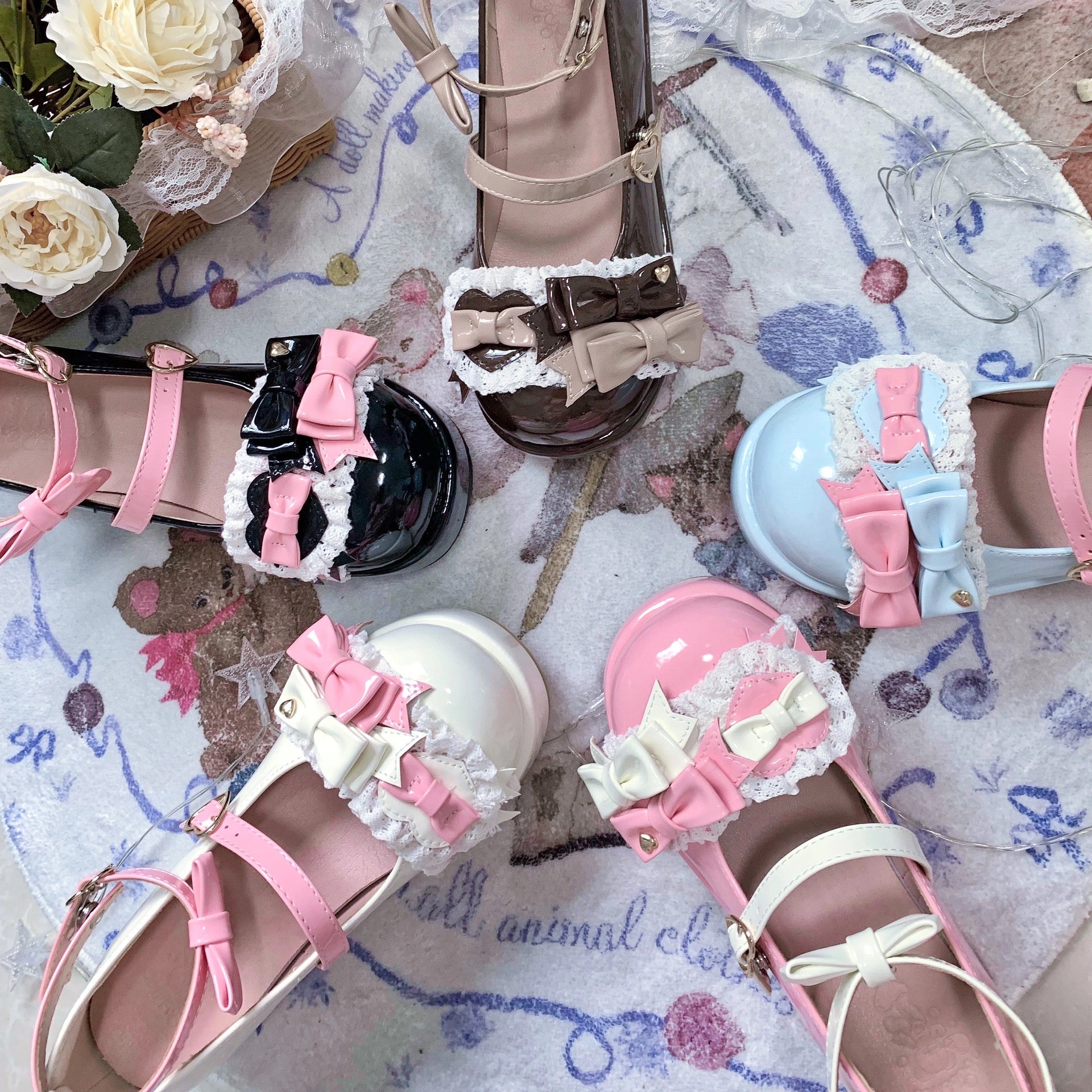 ♡ Candy Puff ♡ - Flat Platforms