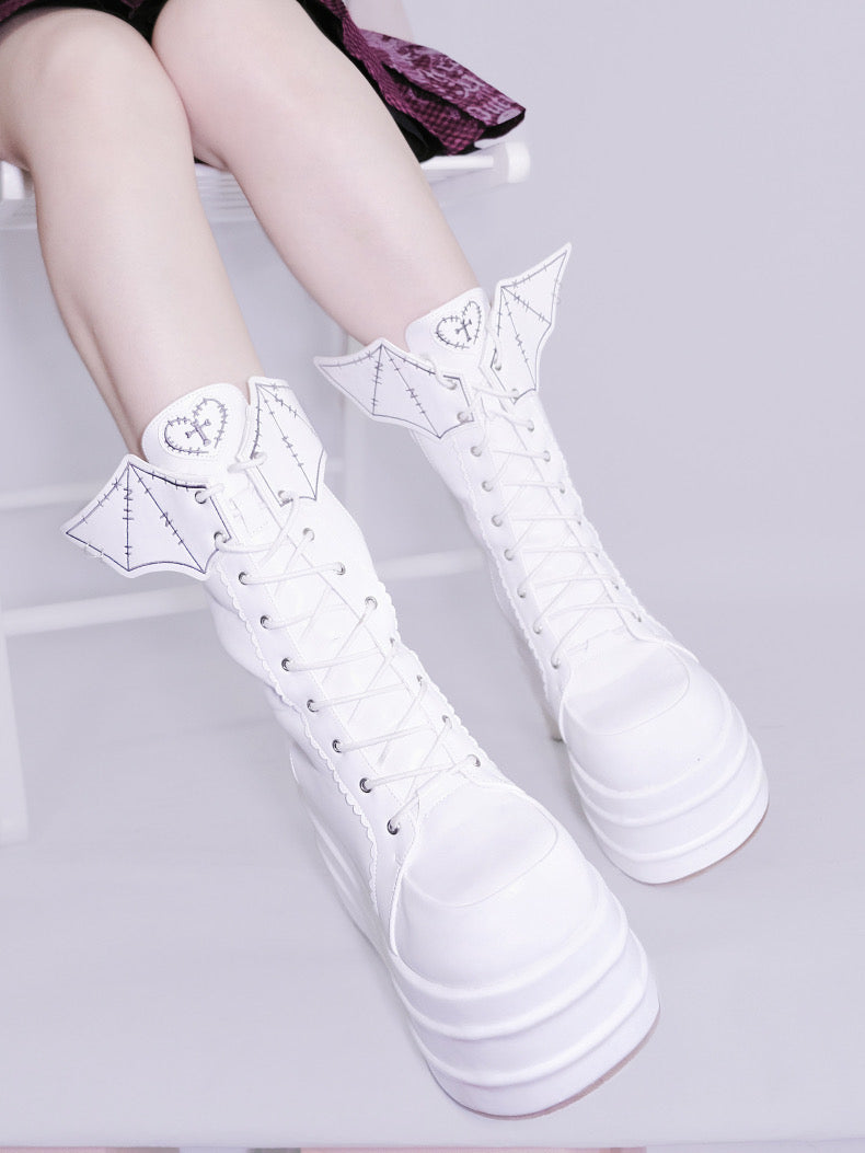 ♡ Wing ♡ - Dolly Platform Shoes