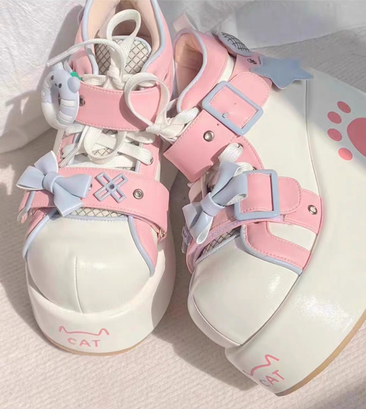 ♡ Donut Bear ♡ - Dolly Platform Shoes