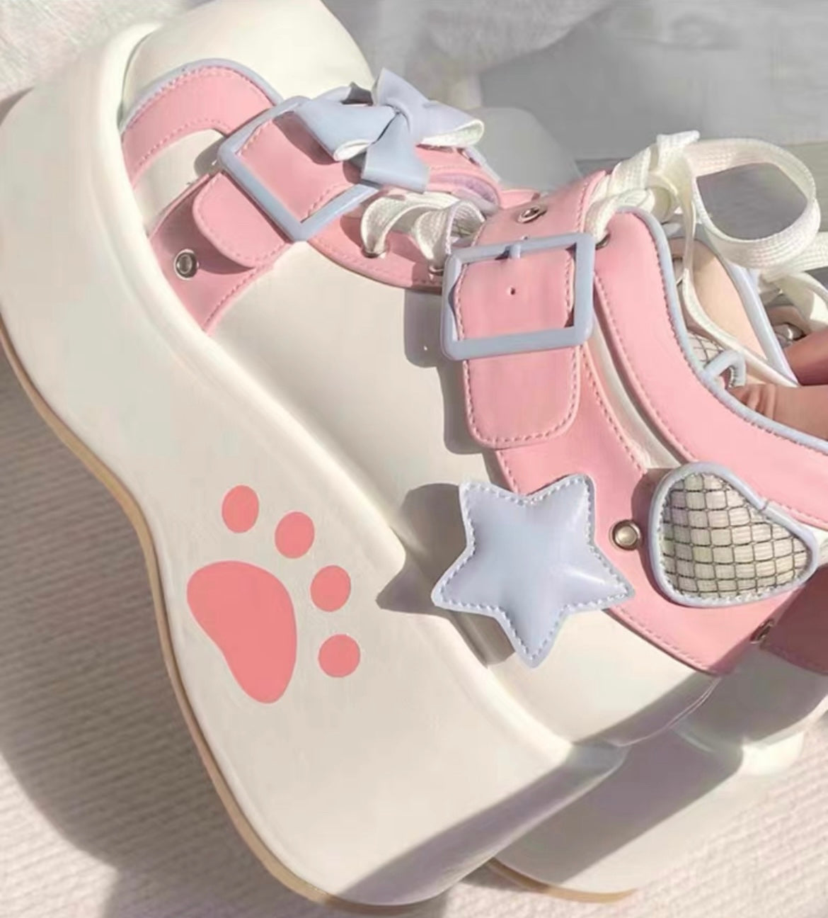 ♡ Donut Bear ♡ - Dolly Platform Shoes