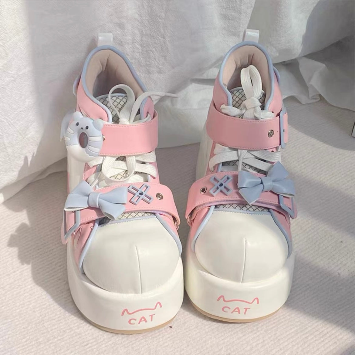 ♡ Donut Bear ♡ - Dolly Platform Shoes