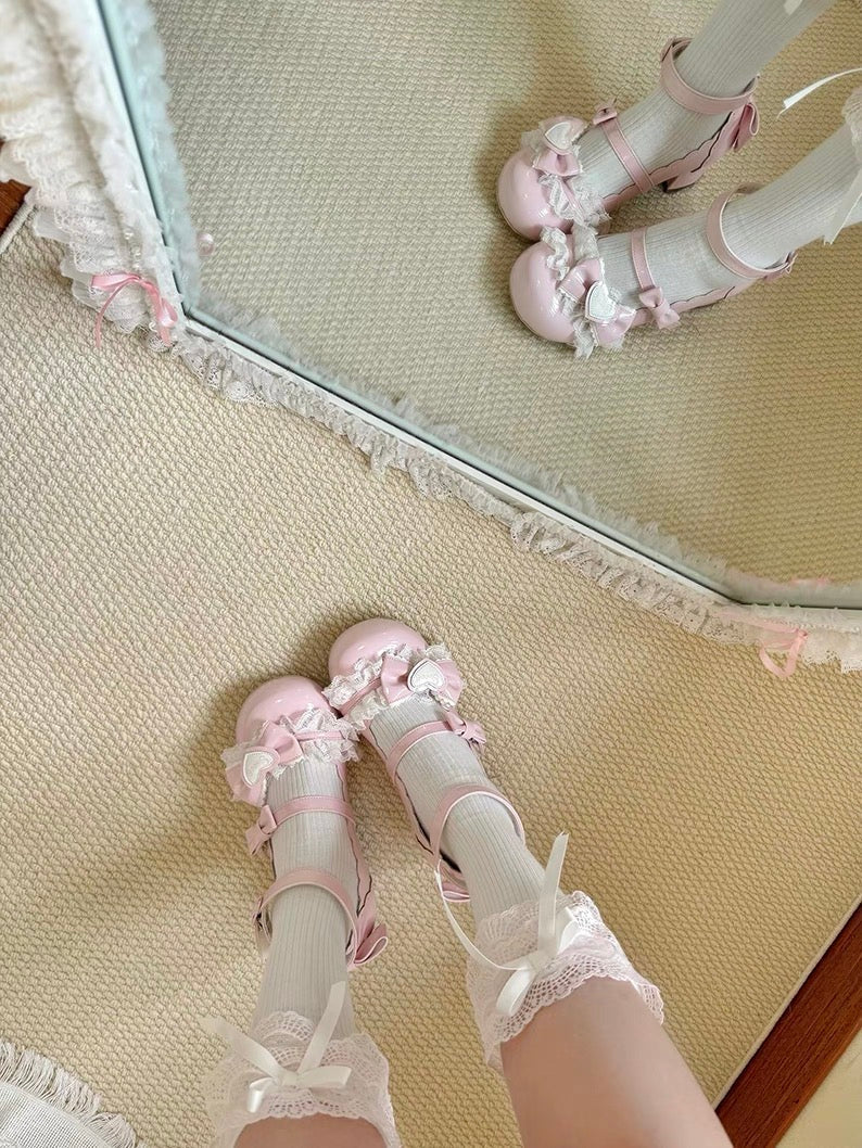 ♡ Miss Sakura ♡ - Mid-Heel Shoes