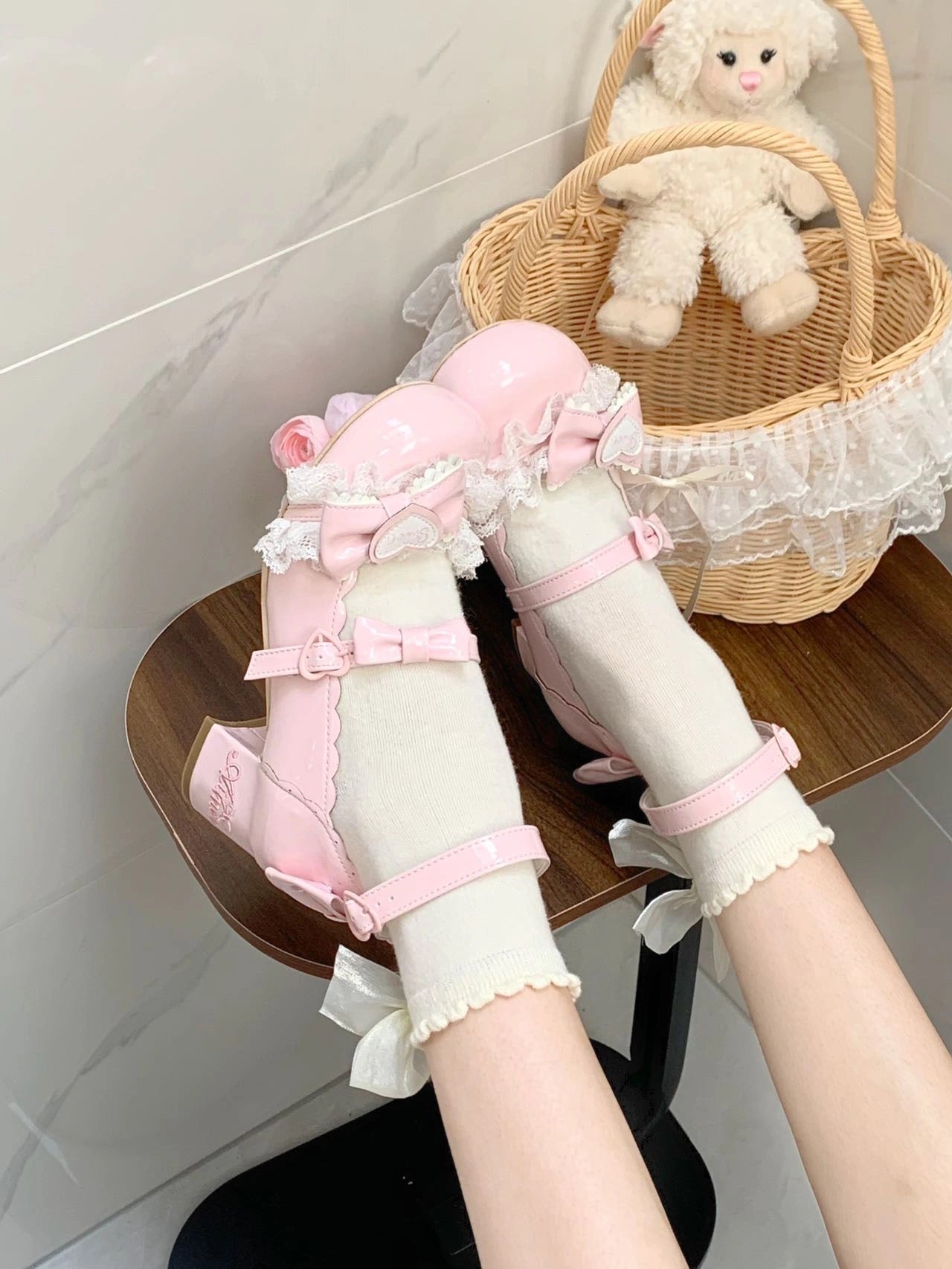 ♡ Miss Sakura ♡ - Mid-Heel Shoes