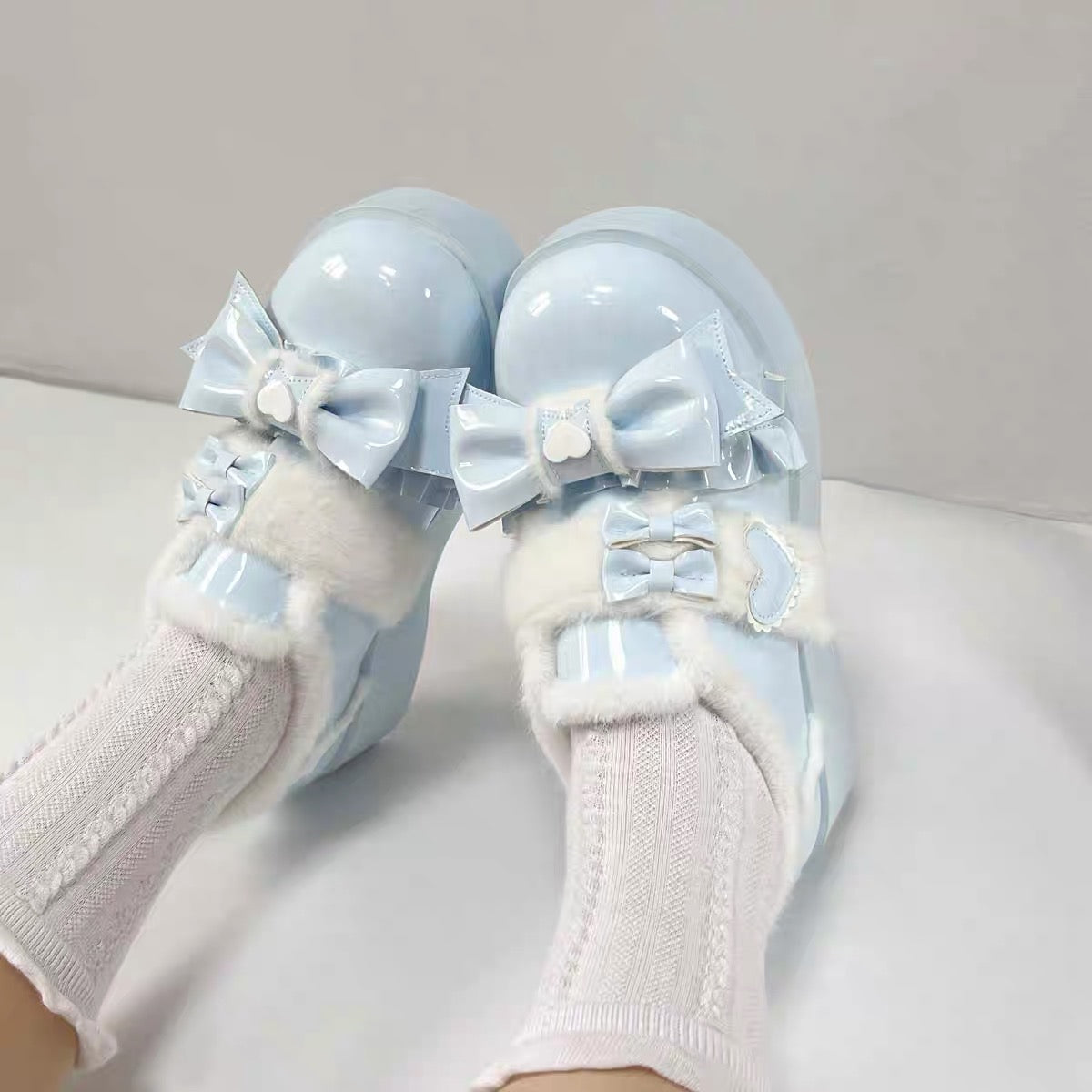 ♡ Cream Cake ♡ - Dolly Platform Shoes