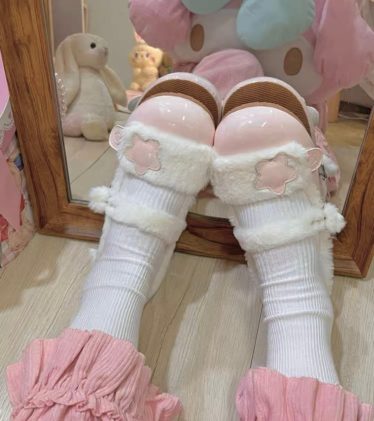 ♡ Little Lucky ♡ - Fluffy Flat Shoes