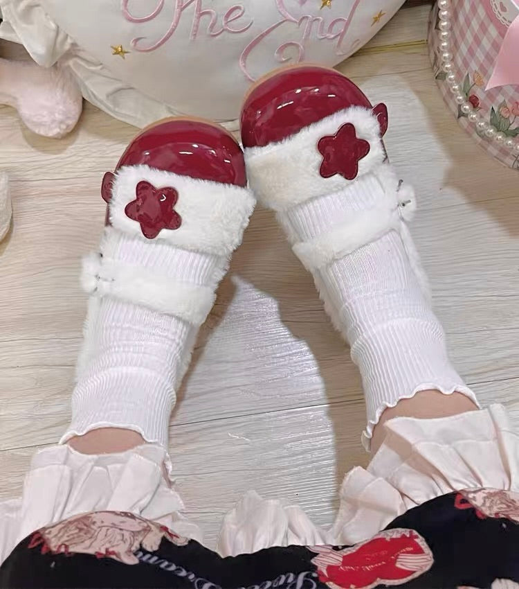 ♡ Little Lucky ♡ - Fluffy Flat Shoes