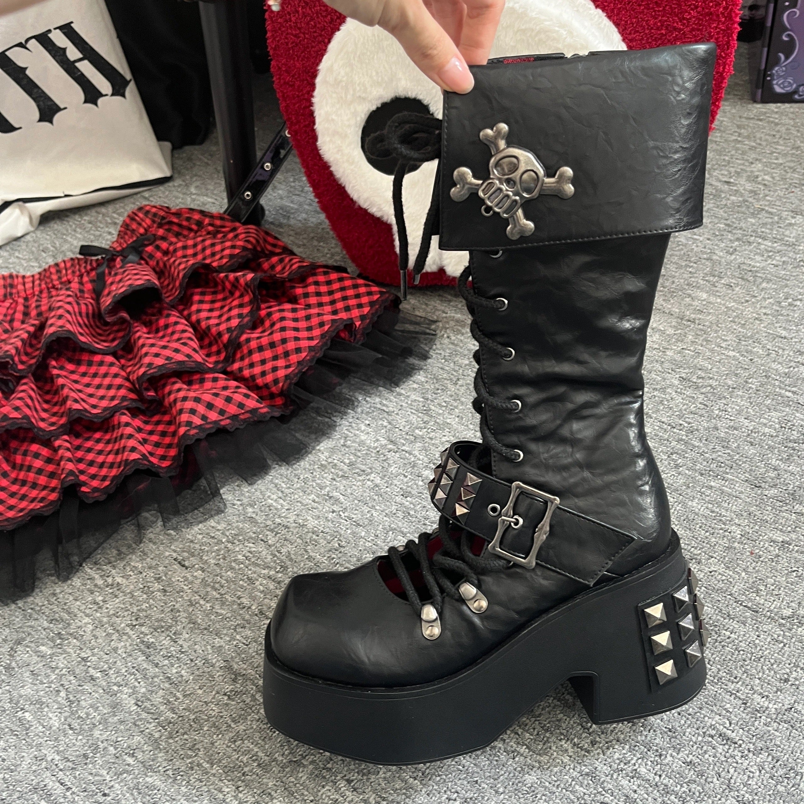 ♡ Sirenia ♡ - Punk Platform Shoes